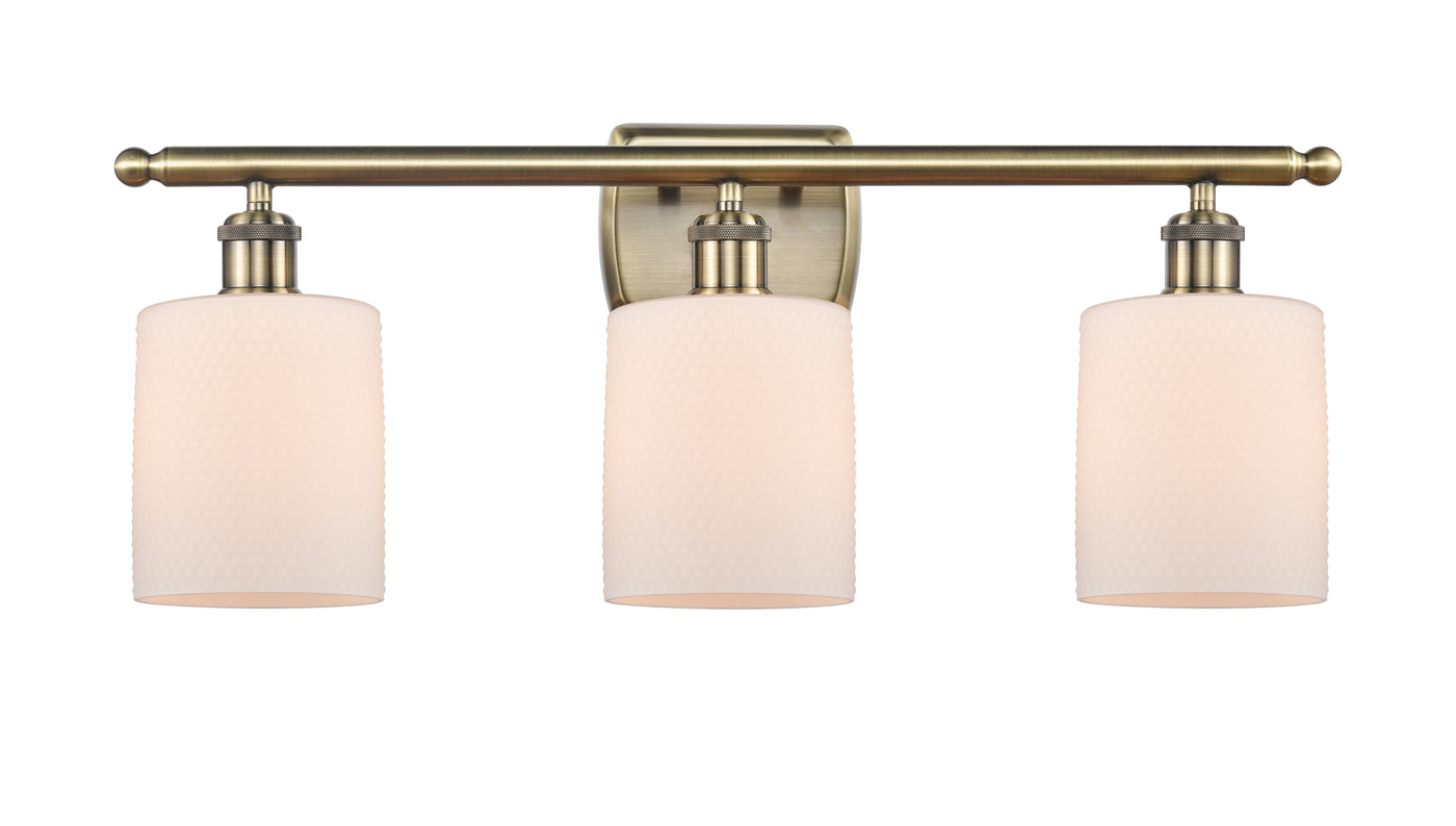 Ballston Bath Vanity Light Cast Brass Glass