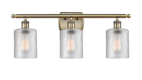 Ballston Bath Vanity Light Cast Brass Glass