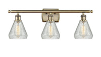Ballston Bath Vanity Light Cast Brass Glass