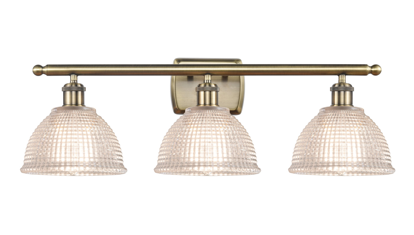 Ballston Bath Vanity Light Cast Brass Glass