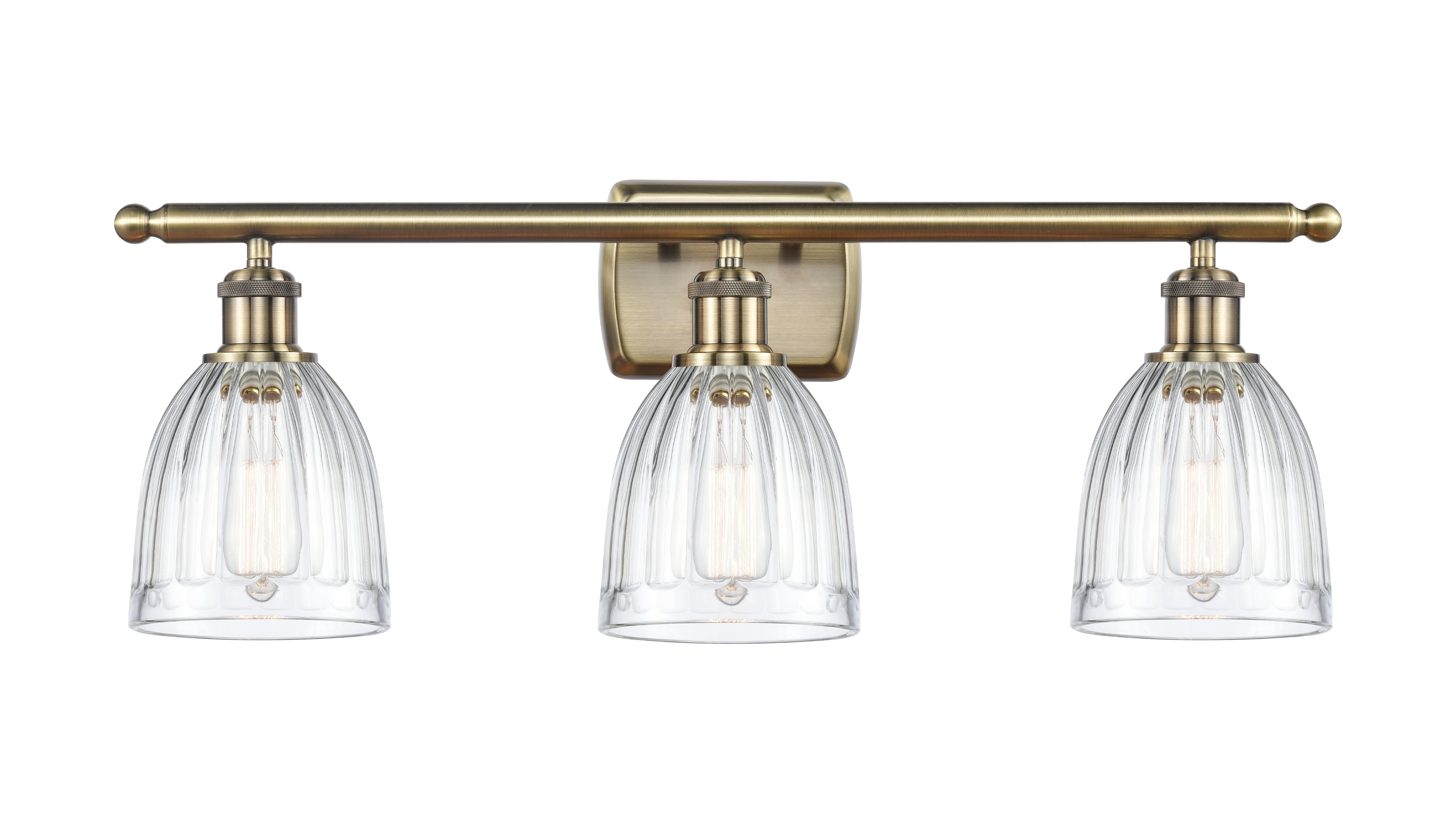 Ballston Bath Vanity Light Cast Brass Finish
