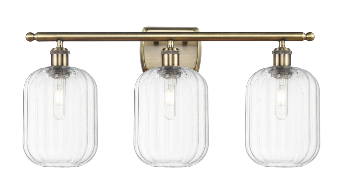 Preston Cylinder 27-Inch 3-Light Bath Vanity Light