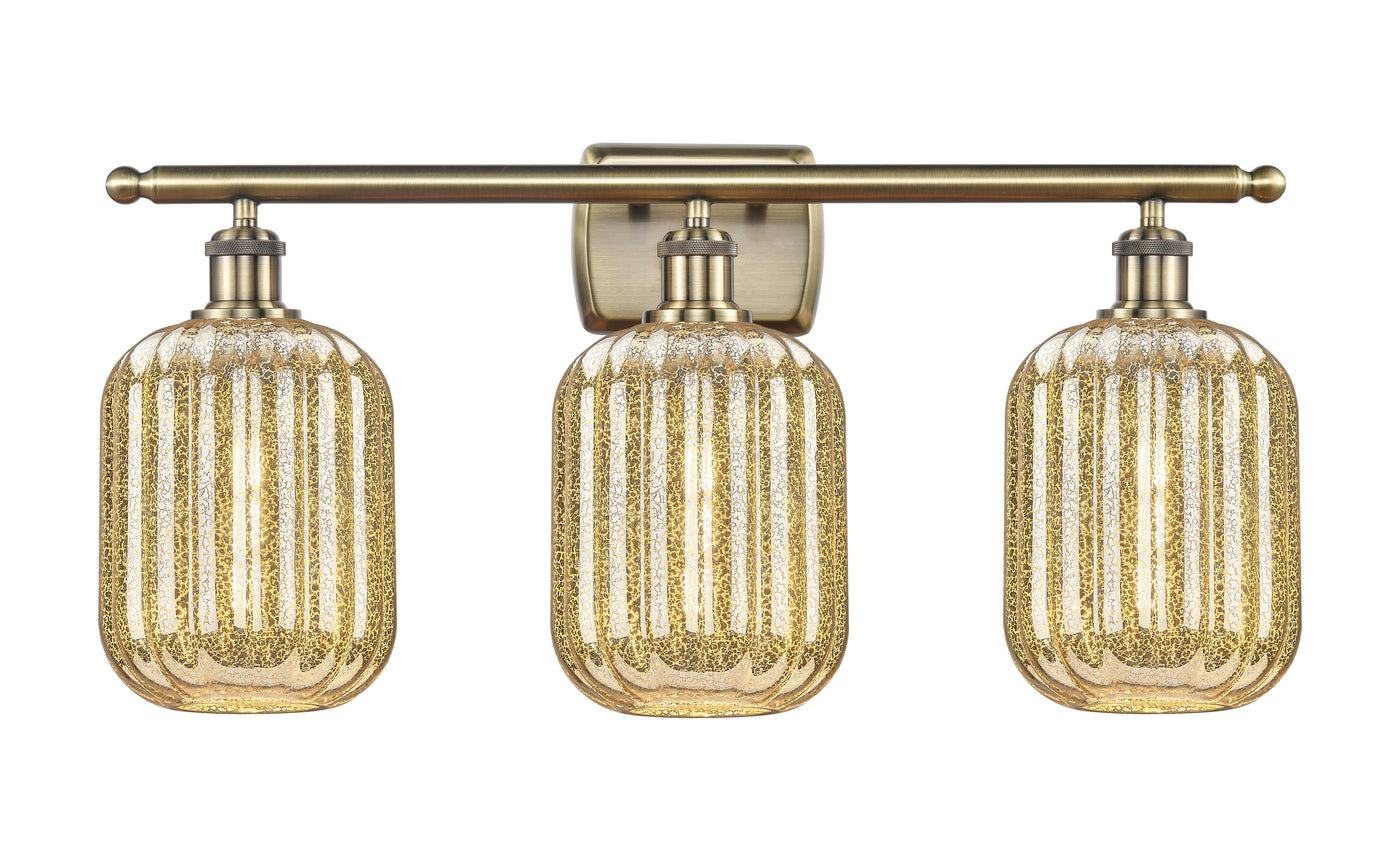 Ballston Bath Vanity Light Cast Brass Finish