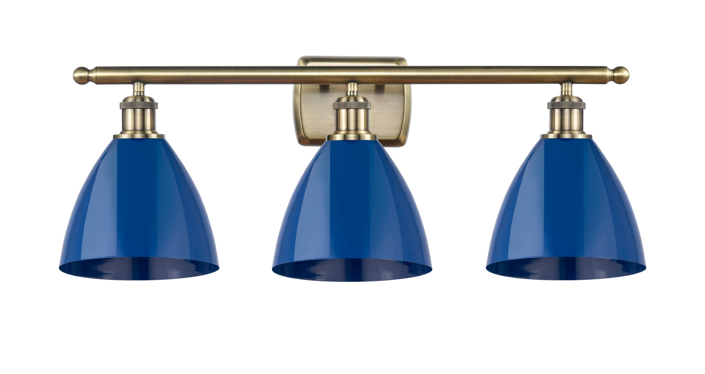 Ballston Industrial, Farmhouse, Restoration-Vintage Plymouth Bath Vanity Light