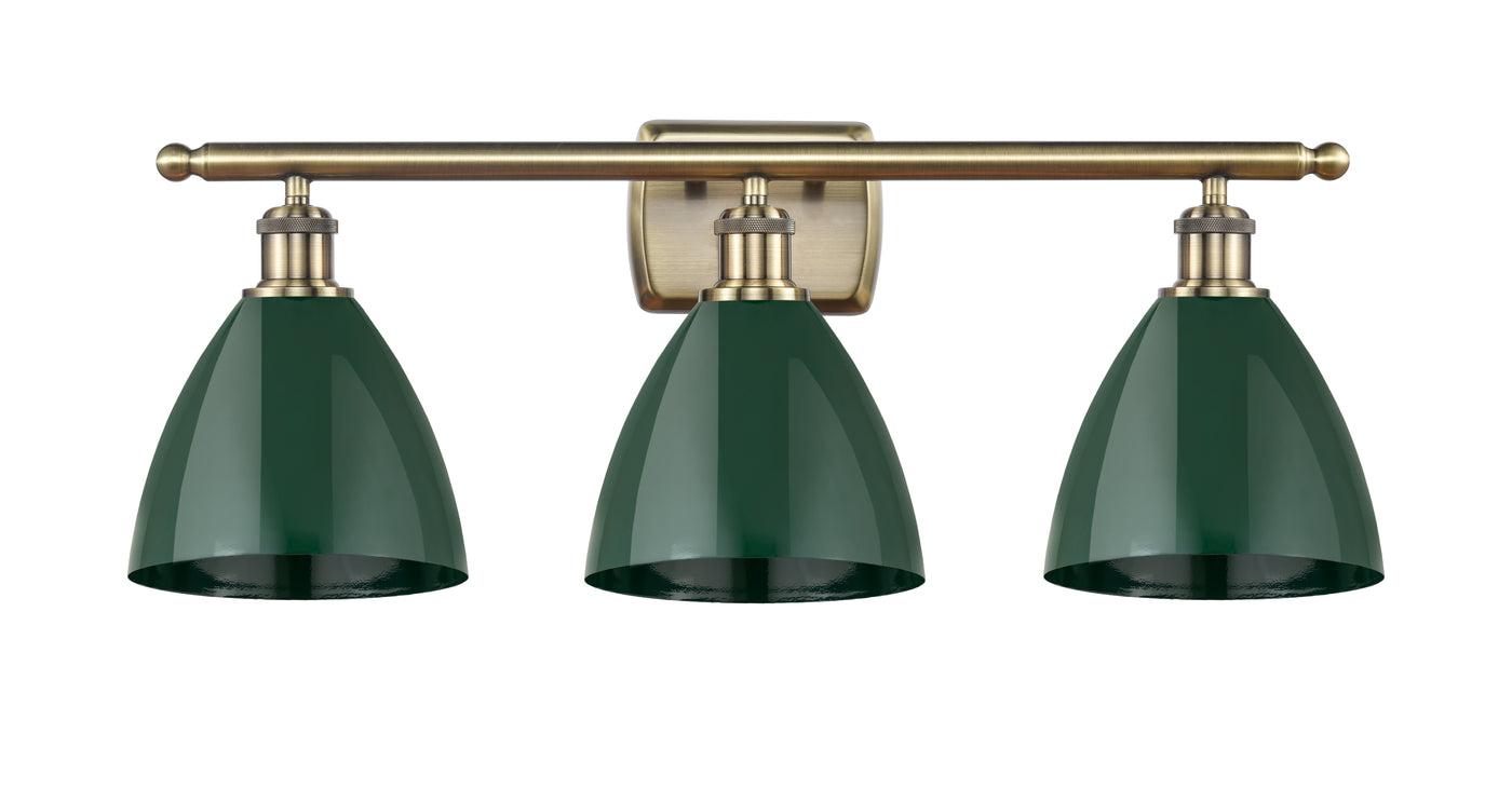 Ballston Industrial, Farmhouse, Restoration-Vintage Plymouth Bath Vanity Light