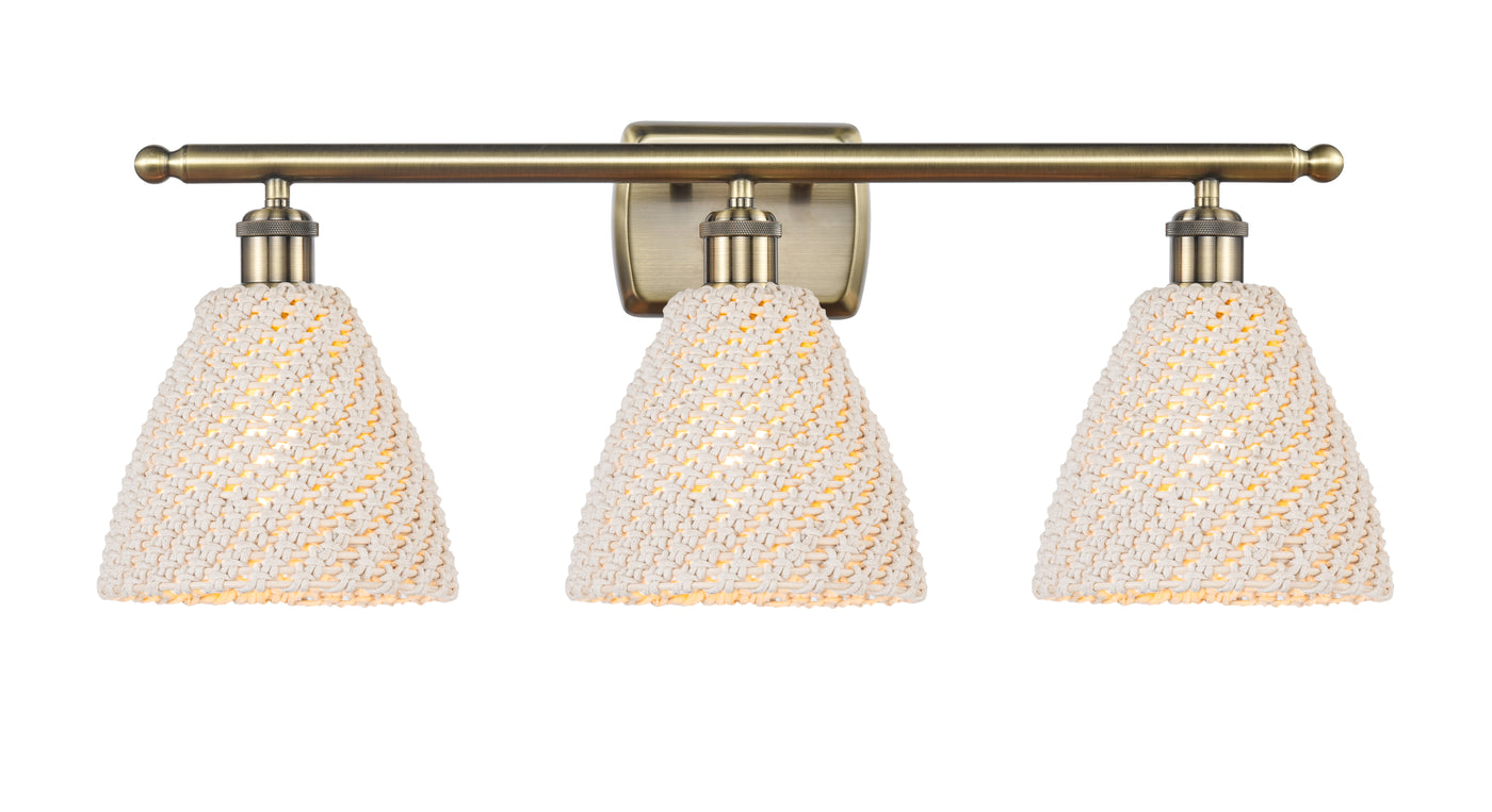 Ballston Bath Vanity Light Cast Brass 3 Light