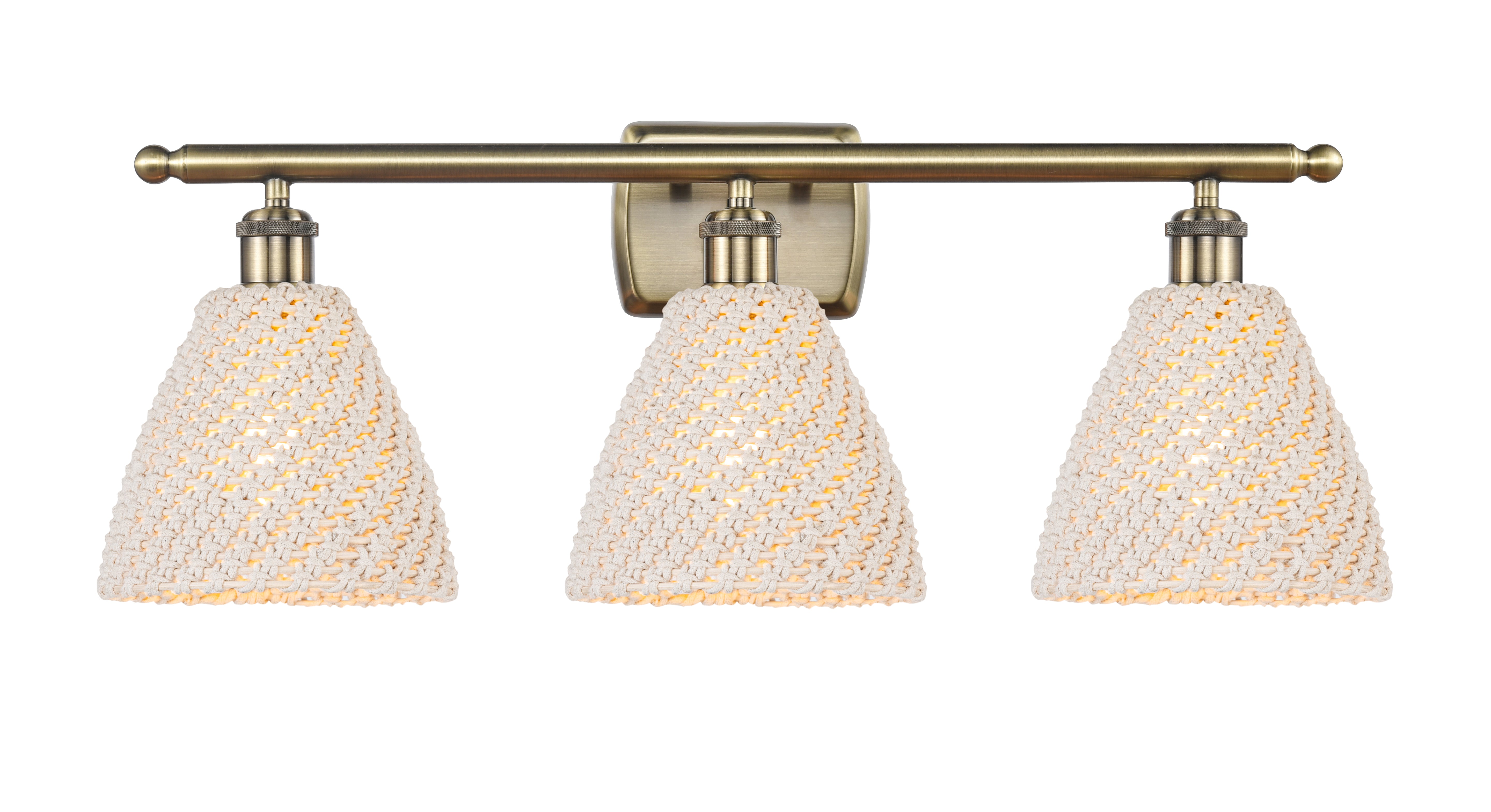 Ballston Bath Vanity Light Cast Brass 3 Light