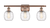 Ballston Bath Vanity Light Steel Cast Glass