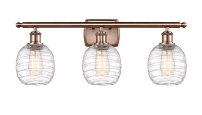 Ballston Bath Vanity Light Steel Cast Glass