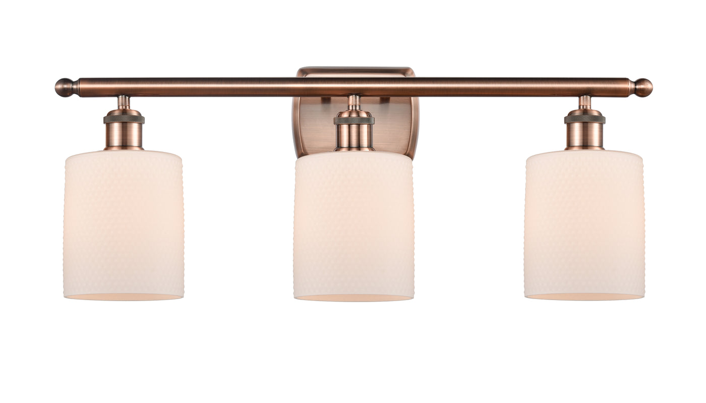 Ballston Bath Vanity Light Cast Brass Glass