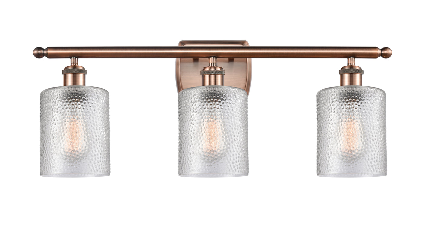 Ballston Bath Vanity Light Cast Brass Glass