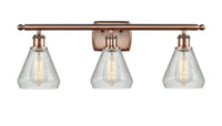 Ballston Bath Vanity Light Cast Brass Glass