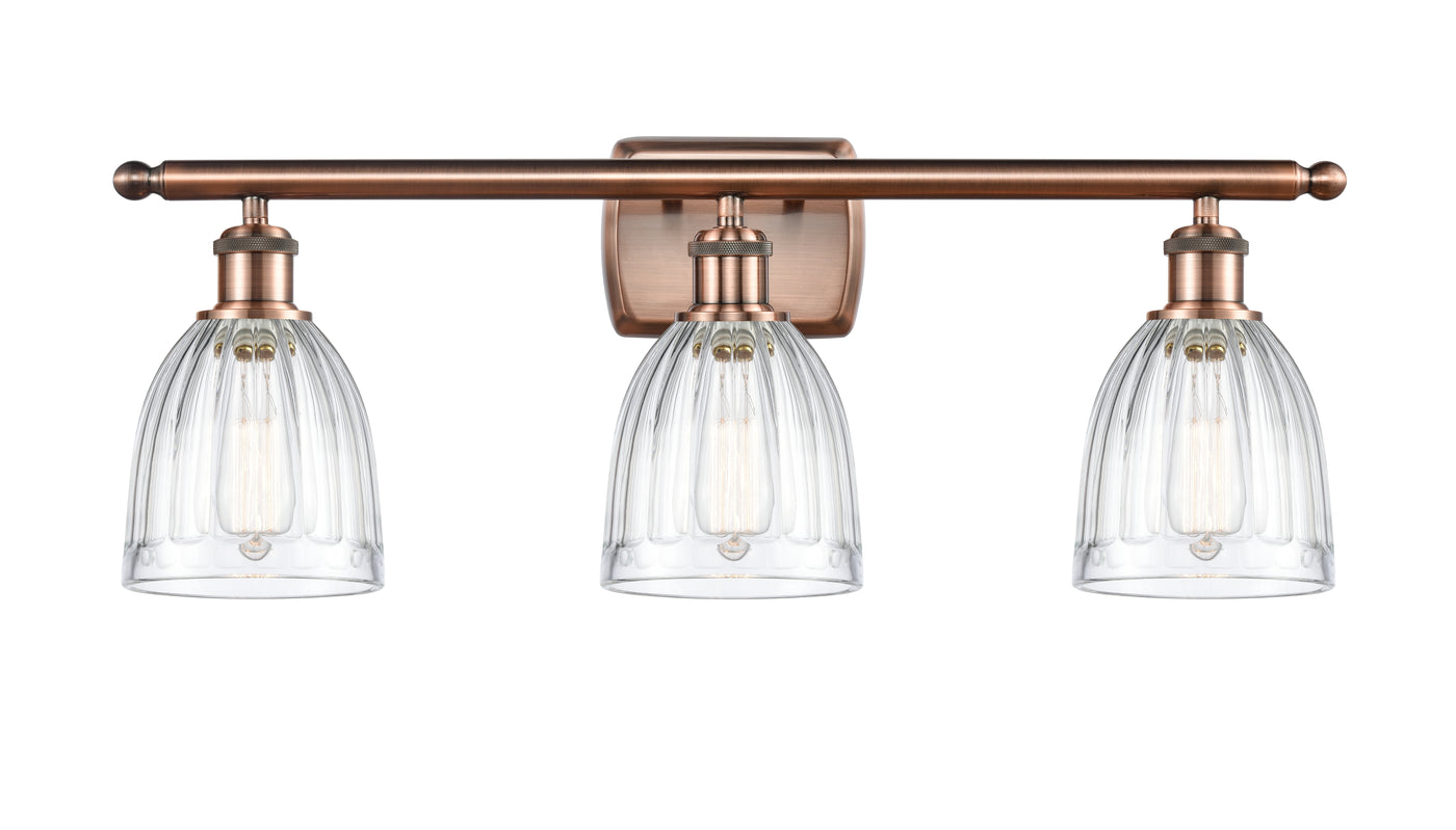 Ballston Bath Vanity Light Cast Brass Finish