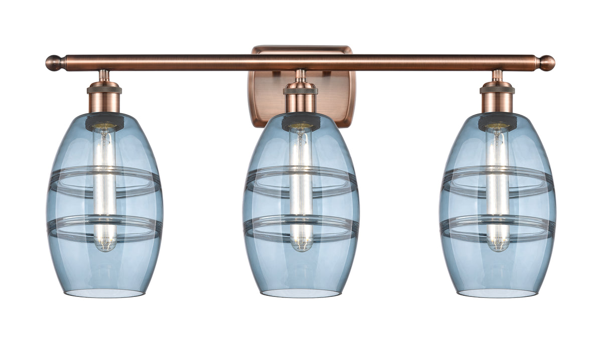 Vaz 26-Inch 3-Light Bath Vanity Light 9.125-Inch High