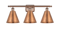 Ballston Industrial, Farmhouse, Restoration-Vintage Smithfield Bath Vanity Light