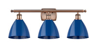 Ballston Industrial, Farmhouse, Restoration-Vintage Plymouth Bath Vanity Light