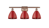 Ballston Industrial, Farmhouse, Restoration-Vintage Plymouth Bath Vanity Light