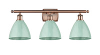 Ballston Industrial, Farmhouse, Restoration-Vintage Plymouth Bath Vanity Light