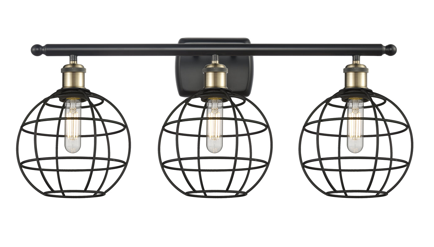 Ballston Industrial, Farmhouse, Restoration-Vintage, Traditional, Transitional  Muselet Bath Vanity Light