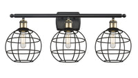 Ballston Industrial, Farmhouse, Restoration-Vintage, Traditional, Transitional  Muselet Bath Vanity Light
