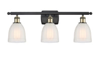 Ballston Bath Vanity Light 3 Lights Steel