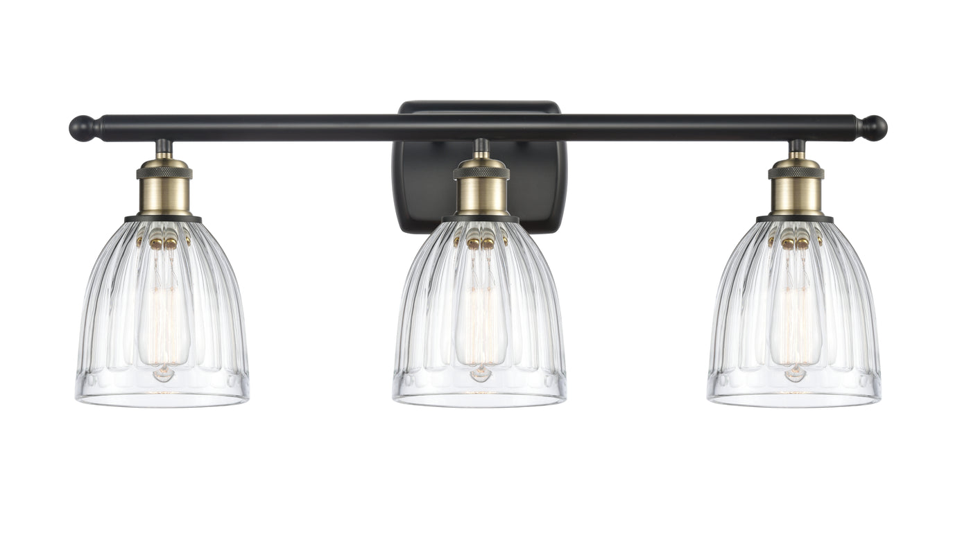 Ballston Bath Vanity Light 3 Lights Steel