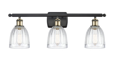 Ballston Bath Vanity Light 3 Lights Steel