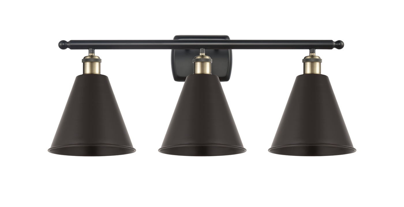 Ballston Industrial, Farmhouse, Restoration-Vintage Smithfield Bath Vanity Light