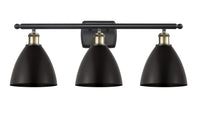 Ballston Industrial, Farmhouse, Restoration-Vintage Berkshire Metal Bath Vanity Light