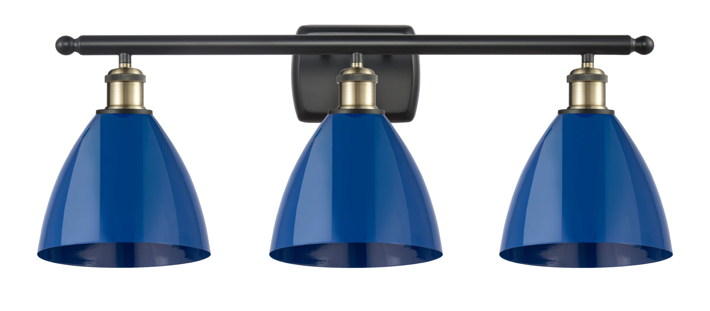 Ballston Industrial, Farmhouse, Restoration-Vintage Plymouth Bath Vanity Light