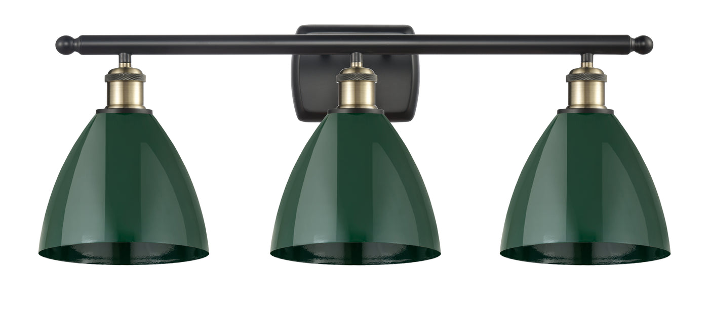 Ballston Industrial, Farmhouse, Restoration-Vintage Plymouth Bath Vanity Light