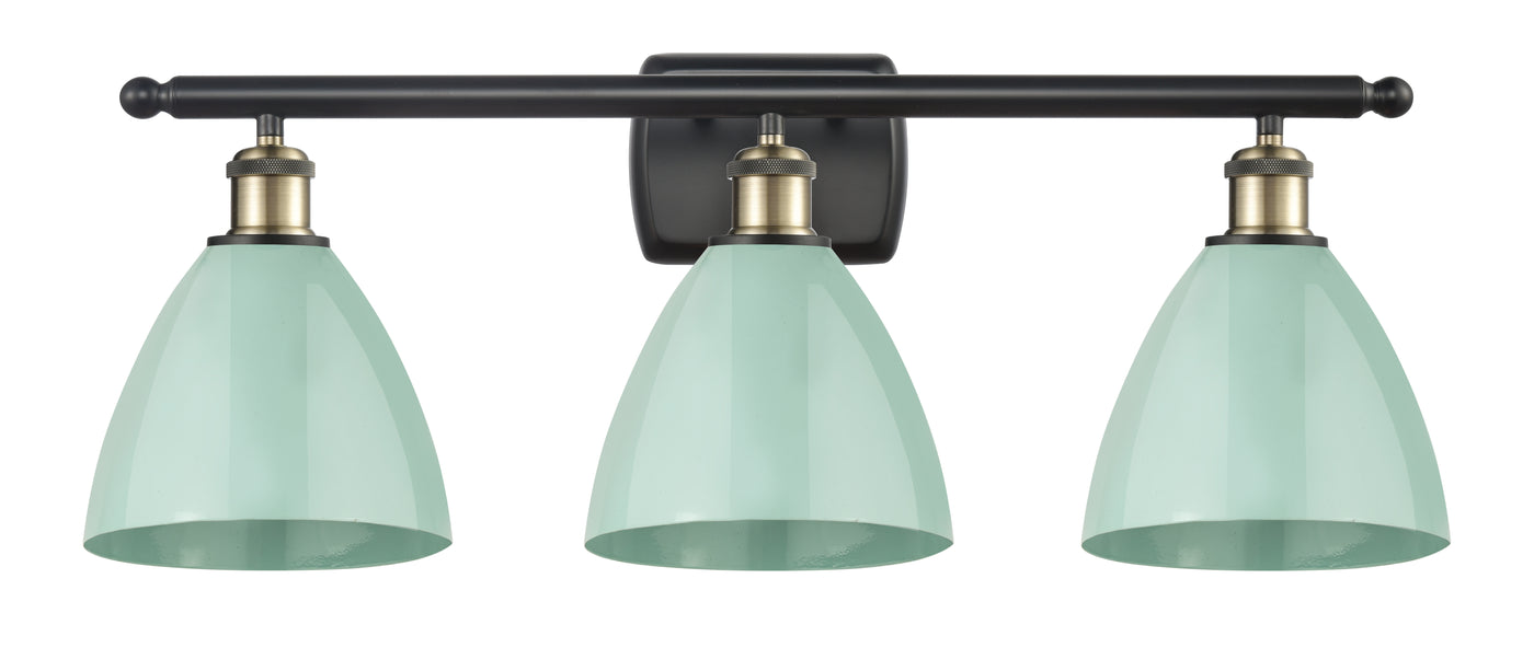 Ballston Industrial, Farmhouse, Restoration-Vintage Plymouth Bath Vanity Light