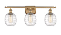 Ballston Bath Vanity Light Steel Cast Glass