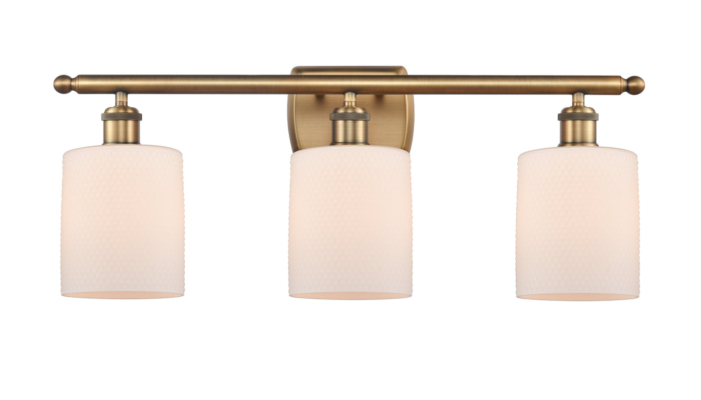 Ballston Bath Vanity Light Cast Brass Glass