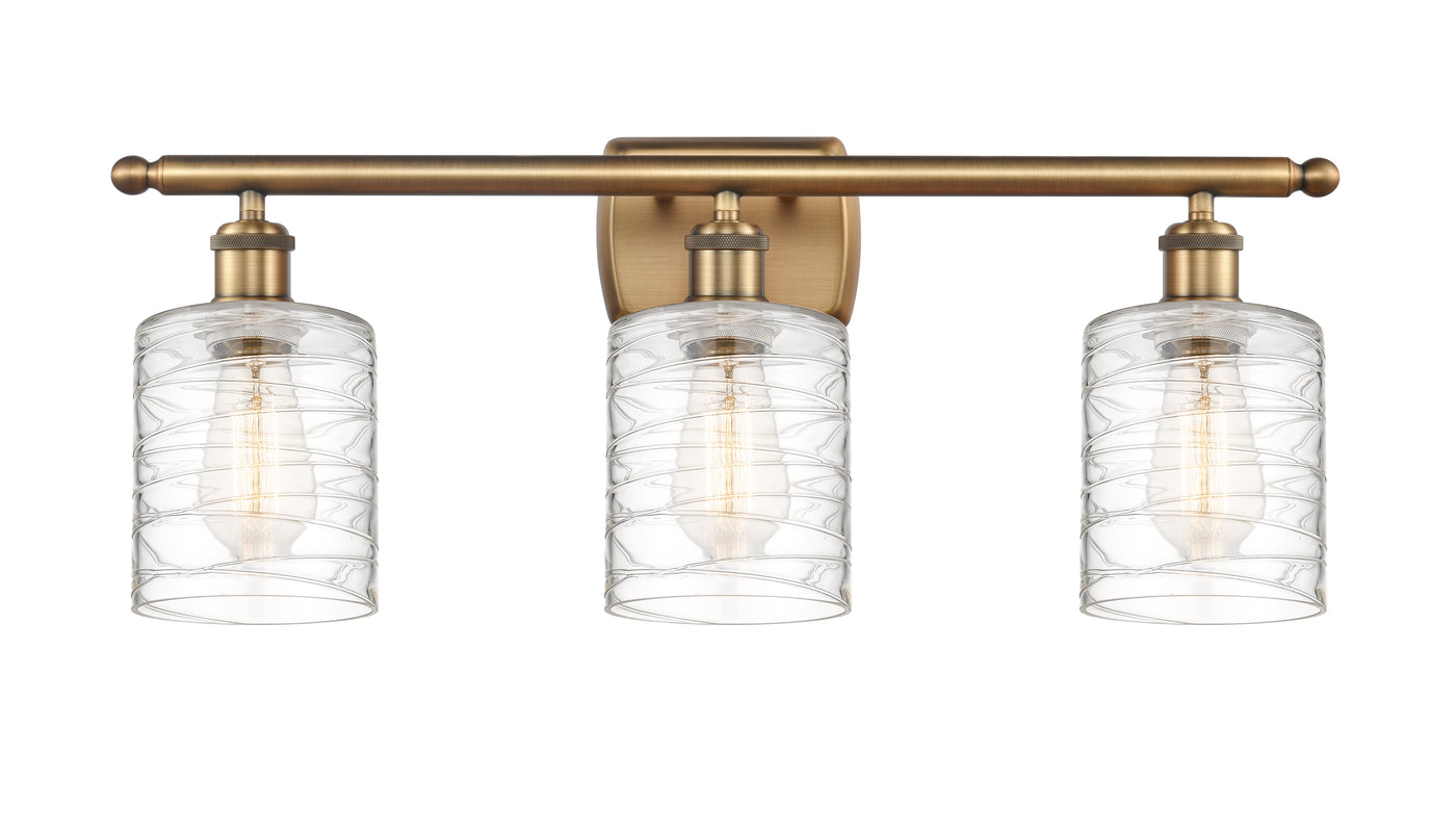 Ballston Vanity Light Brass Finish 25"