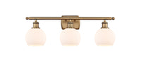 Ballston Bath Vanity Light Cast Brass Finish