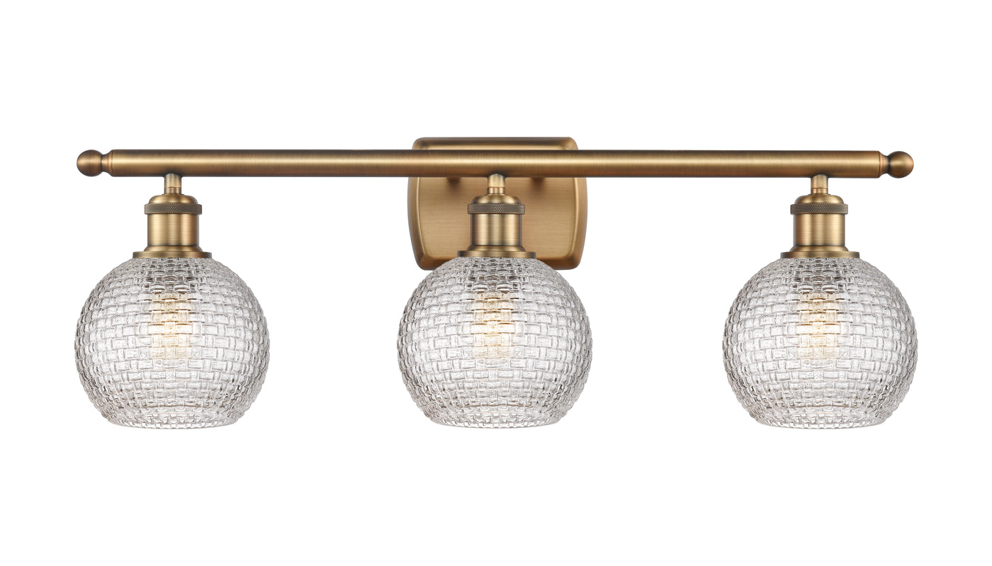 Ballston Bath Vanity Light Cast Brass Finish