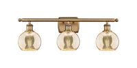 Ballston Bath Vanity Light Cast Brass Finish