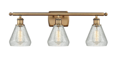 Ballston Bath Vanity Light Cast Brass Glass