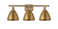 Ballston Industrial, Farmhouse, Restoration-Vintage Berkshire Metal Bath Vanity Light
