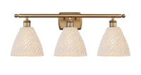 Ballston Bath Vanity Light Cast Brass 3 Light