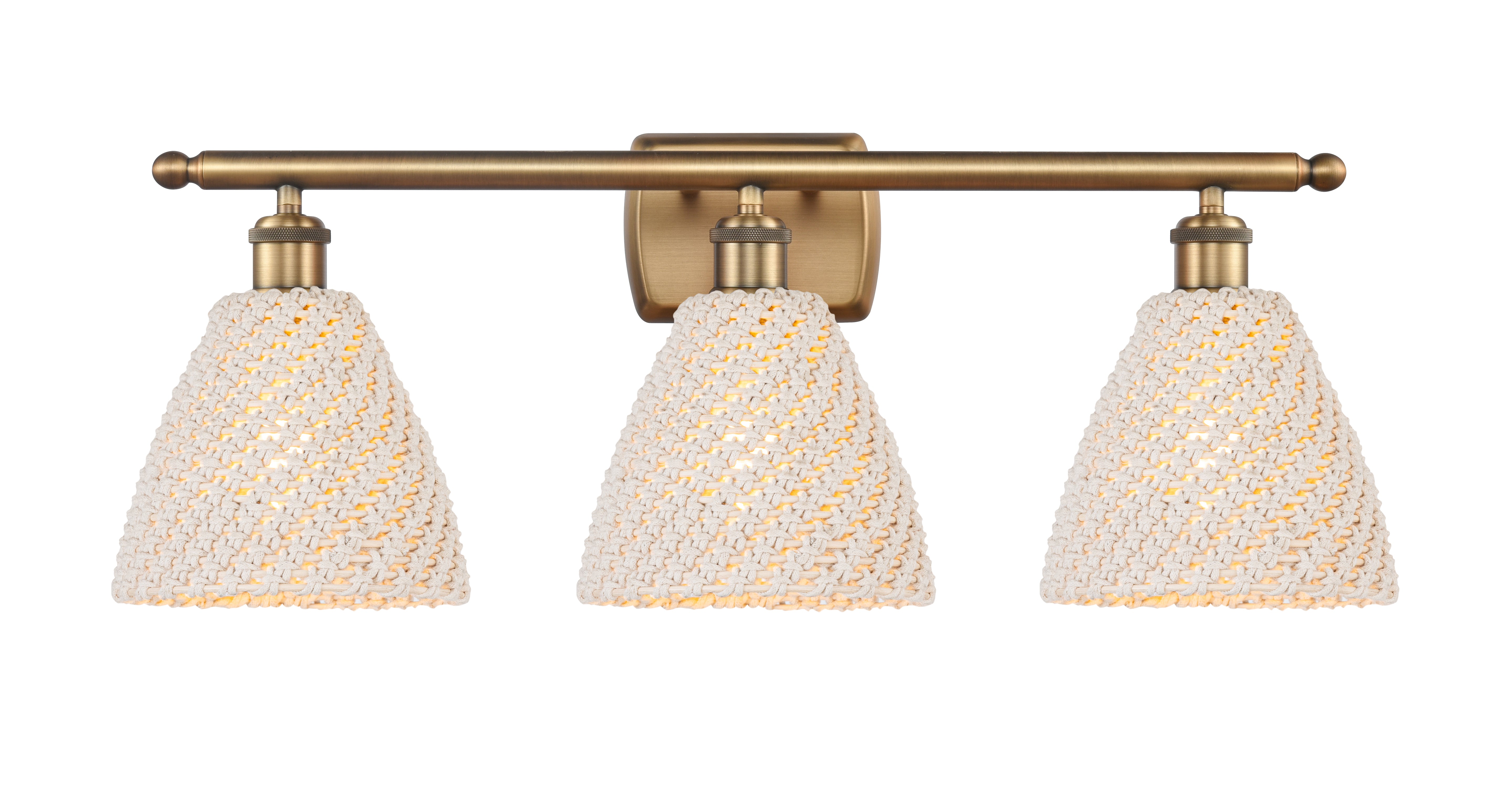 Ballston Bath Vanity Light Cast Brass 3 Light