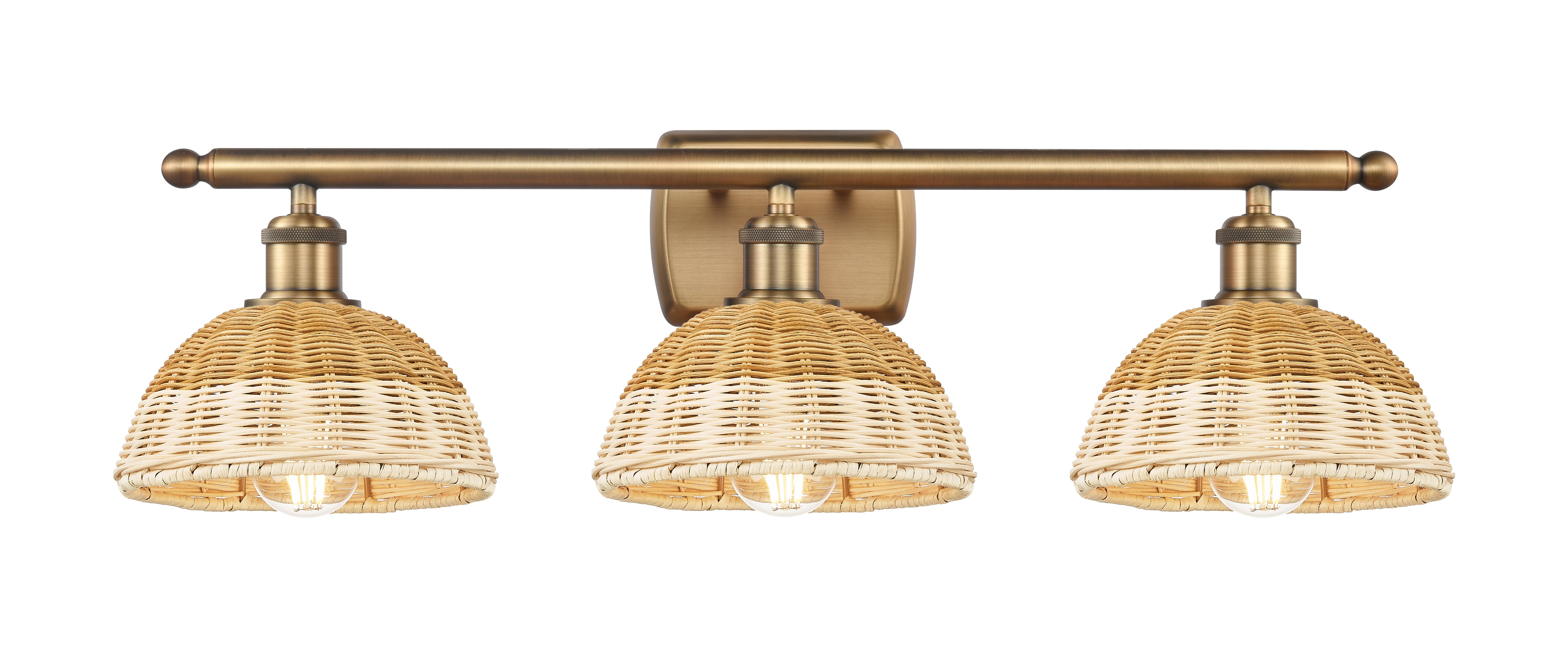 Ballston Vanity Light Cast Brass Finish