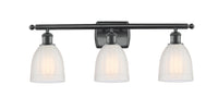 Ballston Bath Vanity Light 3 Lights Steel