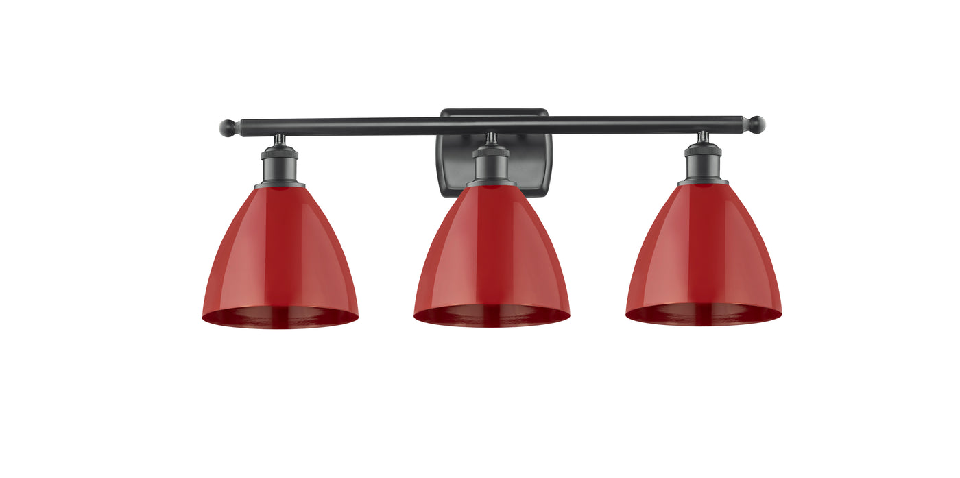 Ballston Industrial, Farmhouse, Restoration-Vintage Plymouth Bath Vanity Light