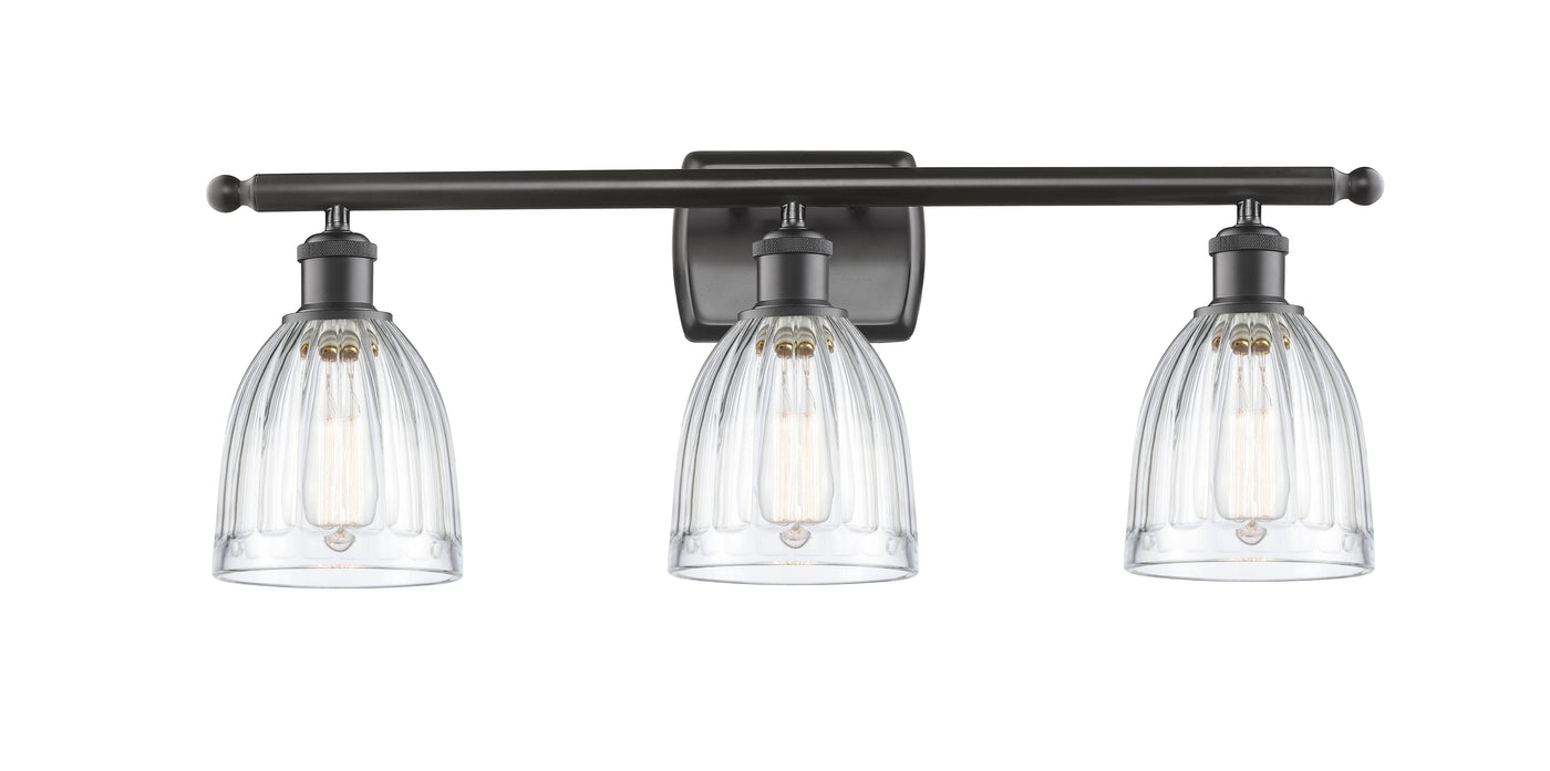 Ballston Bath Vanity Light 3 Lights Steel