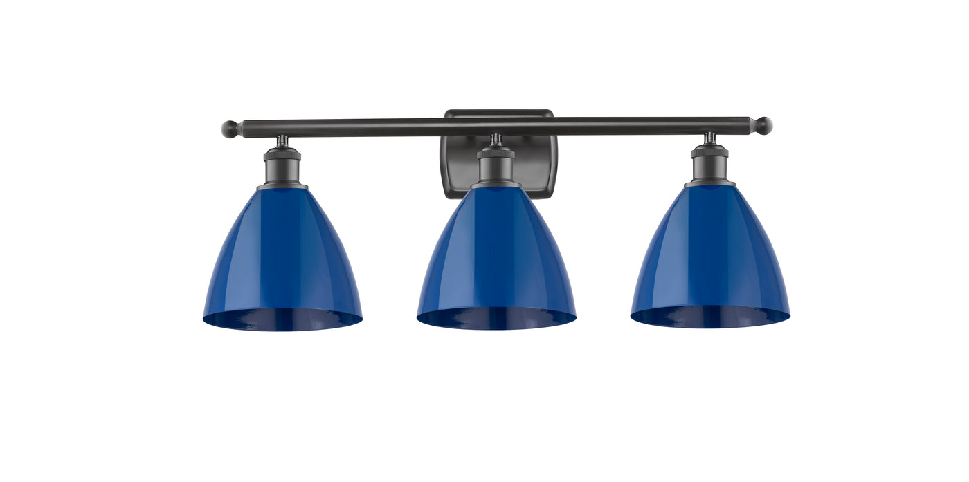 Ballston Industrial, Farmhouse, Restoration-Vintage Plymouth Bath Vanity Light