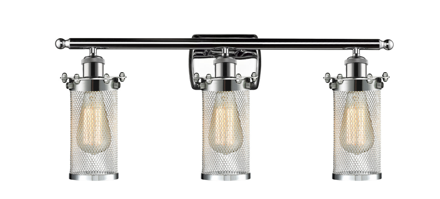 Austere Modern Contempo, Industrial, Restoration-Vintage Bleecker Bath Vanity Light
