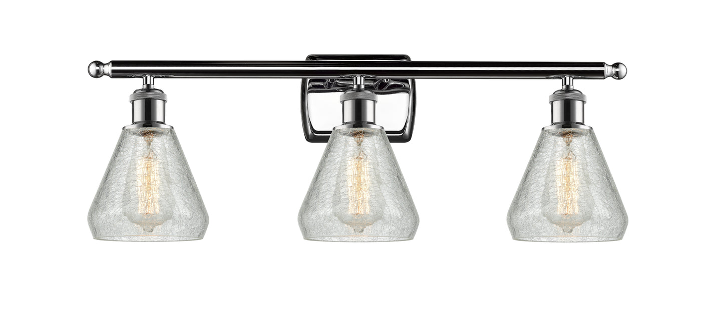 Ballston Bath Vanity Light Cast Brass Glass