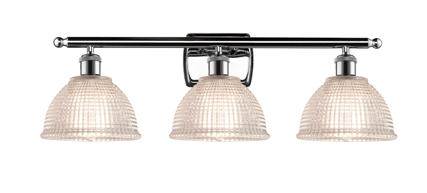 Ballston Bath Vanity Light Cast Brass Glass